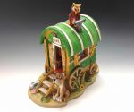 Gypsy Caravan Lila Lous Circus Rescues - Ceramic Sculpture (2)