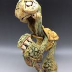 Tortoise Sculpture, Ceramic, The Story Teller (12)