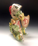 Dudley Dragon Knight - Ceramic Sculpture (1)