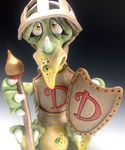 Dudley Dragon Knight - Ceramic Sculpture (4)