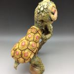 Tortoise Sculpture, Ceramic, The Story Teller (4)