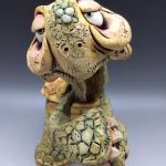 Tortoise Sculpture, Ceramic, The Story Teller