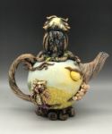 Night and Day Teapot Ceramic