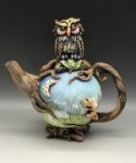 Night and Day Teapot Ceramic