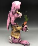 Mad March hare Sculpture, Ceramic