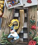 Alice in Wonderland Grandfather clock (7)